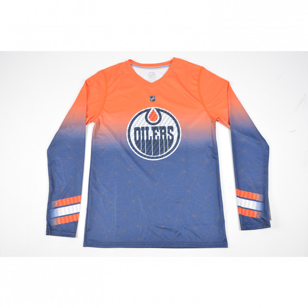 Edmonton Oilers sublimoitu pitkähihainen paita