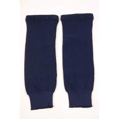 Knitted hockey sock, dark blue (pair)