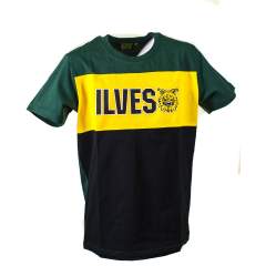 Ilves kids T-shirt, black-green