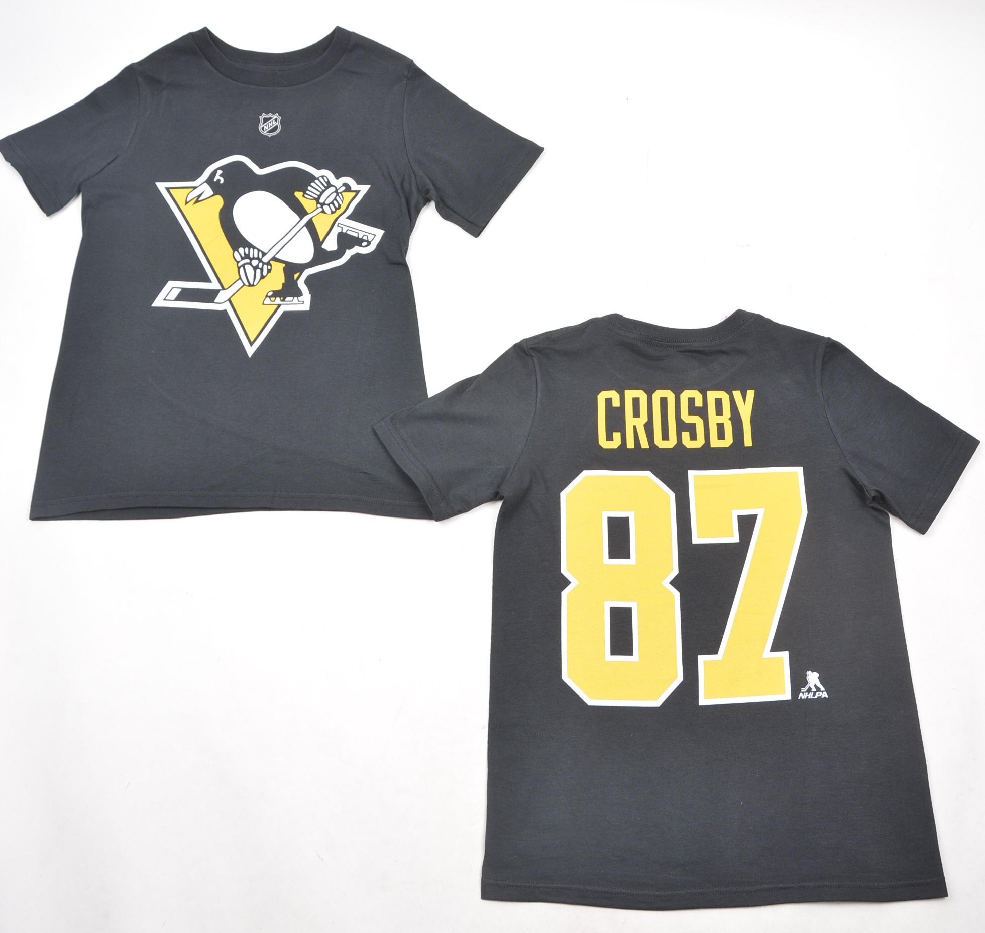 Preschool Pittsburgh Penguins Sidney Crosby Cream 2023 Winter Classic  Player Jersey