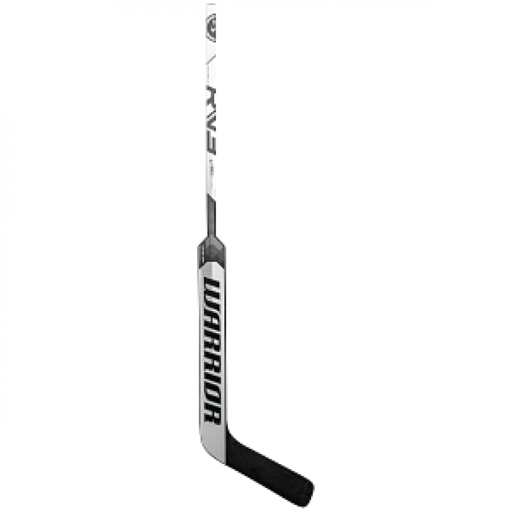 Warrior Ritual V3 E+ White/Black Right Goalie Stick 