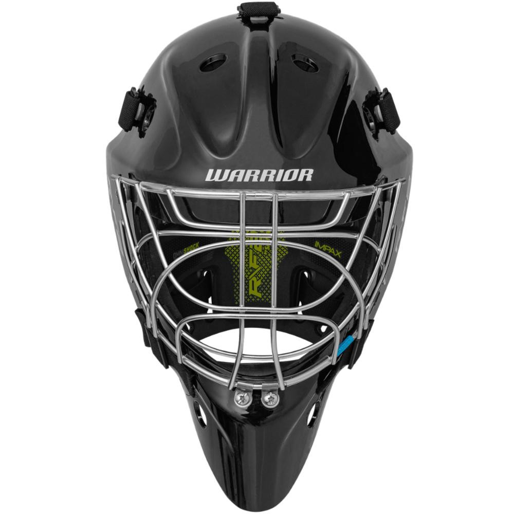 Warrior Ritual F2 E Goalie Mask, Black SR-S/M