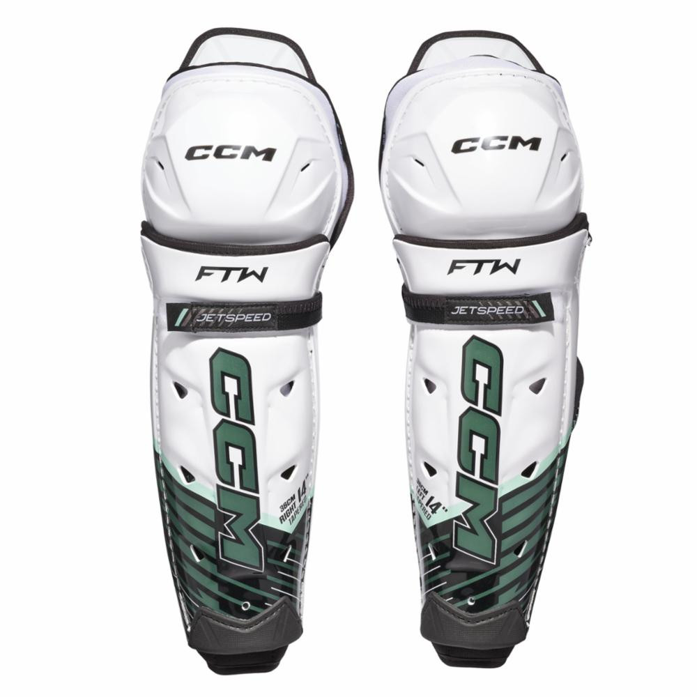 CCM JETSPEED FTW SHIN GUARDS JR