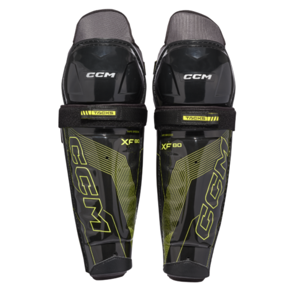 CCM TACKS XF 80 SHIN GUARDS SR