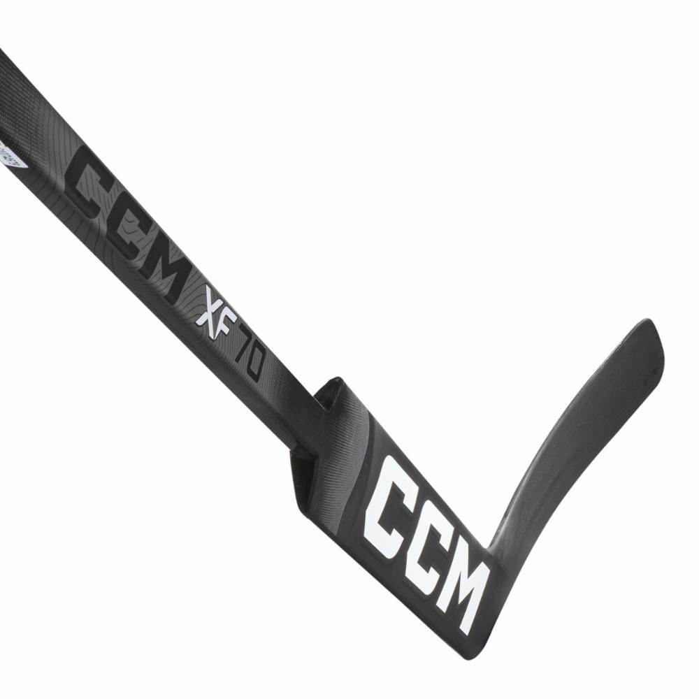 CCM XF 70 GOALIE STICK BLACK/ICE GREY INT RIGHT 23" P4 