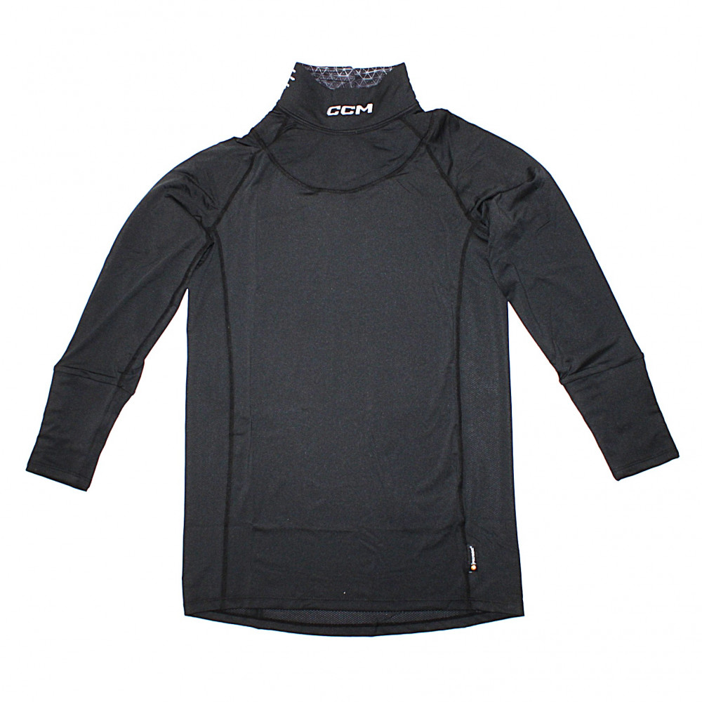 CCM Neck guard LS top PRO with wrist cut protection SR