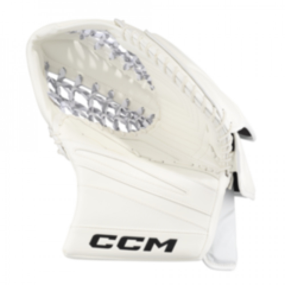 CCM EFLEX 7.9 GOALIE CATCHER WHITE SR FULL RIGHT