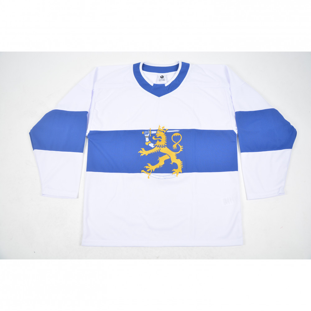 Futucon Suomi Olympic fan jersey BARKOV #16, white SR-M