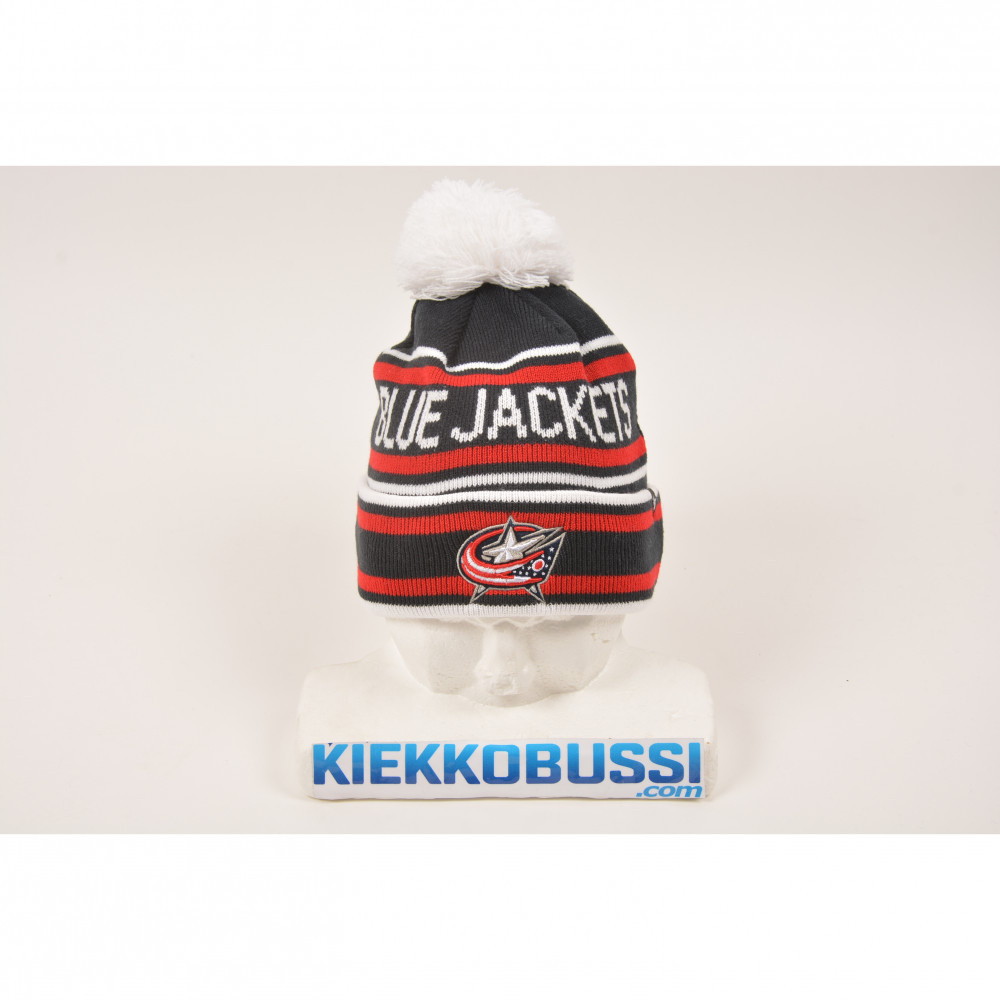 blue jackets beanie