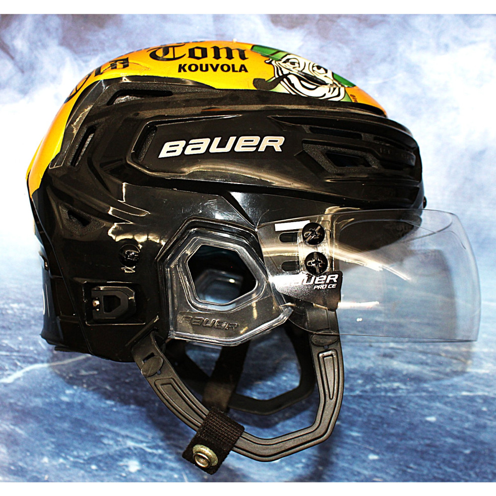 BAUER RE-AKT 150 "BERGER #40" KYPÄRÄ+VISIIRI, S