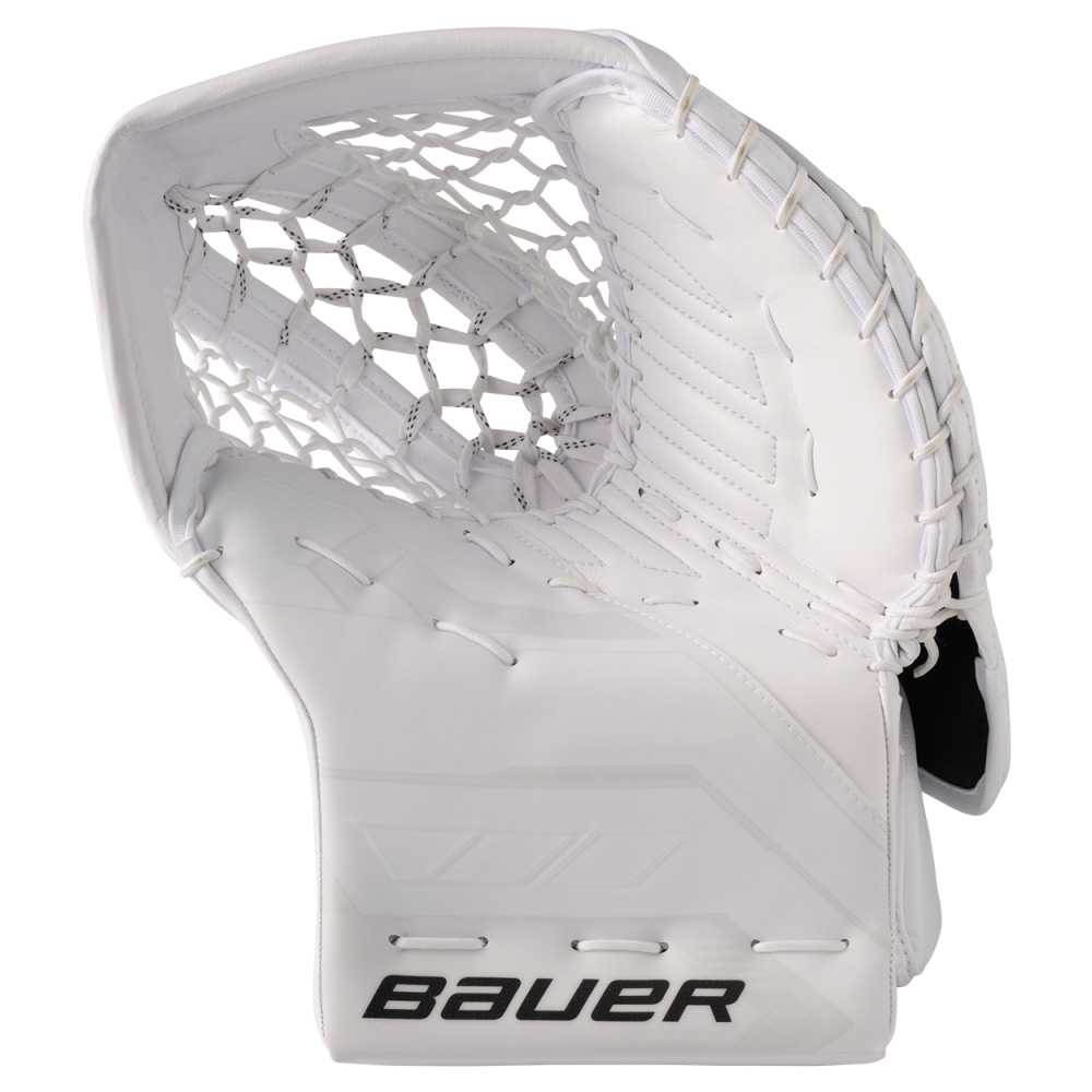 BAUER SUPREME FUSE RÄPSÄ SR-INT SISÄOSALLA VALKOINEN VASEMPAAN KÄTEEN