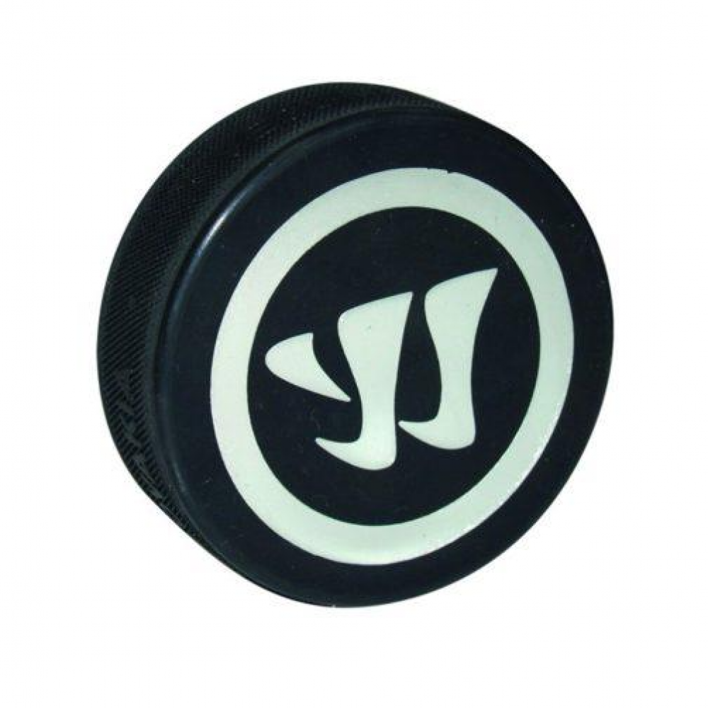 Box of 100 black pucks Warrior