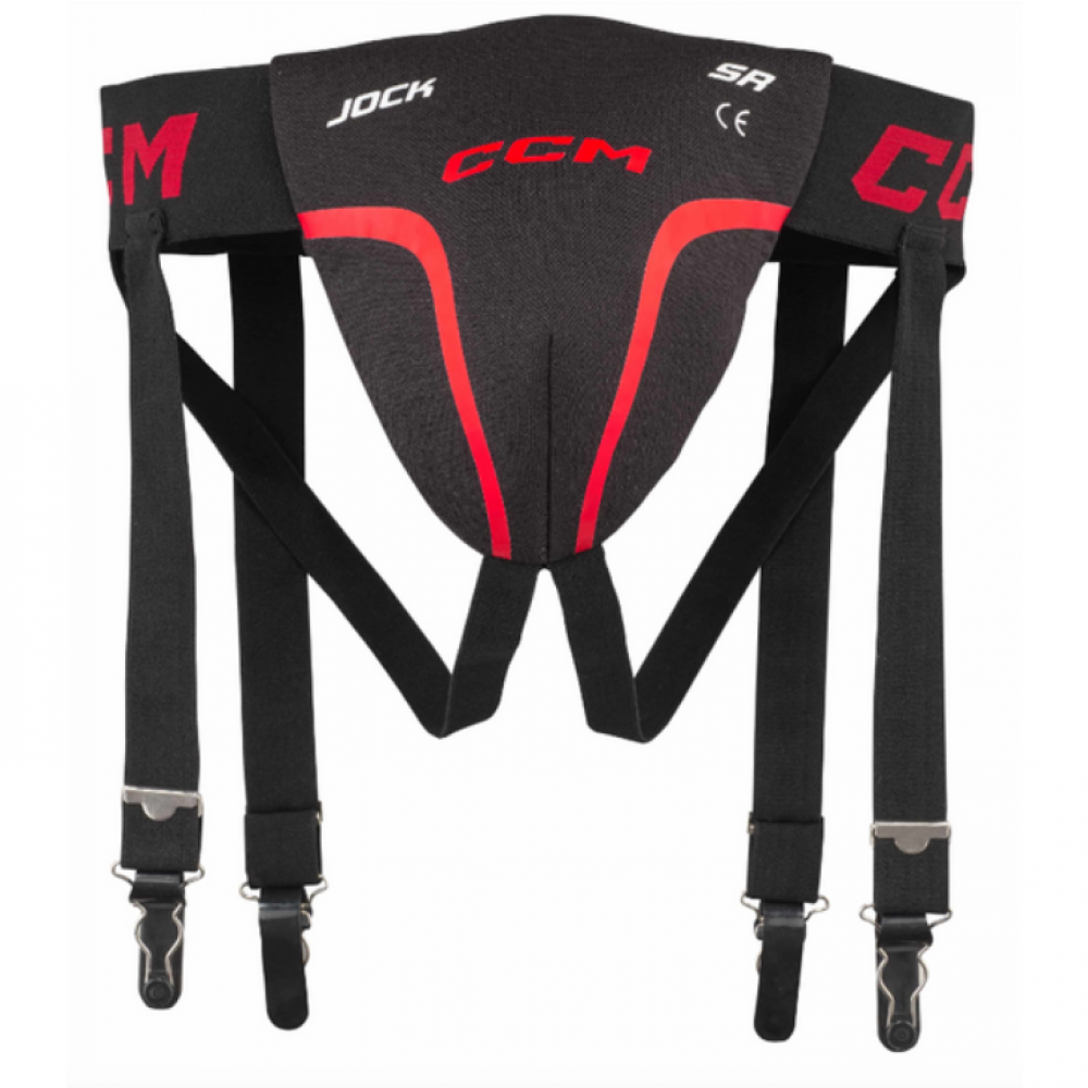 CCM 3-in-1 Jock Combo with straps