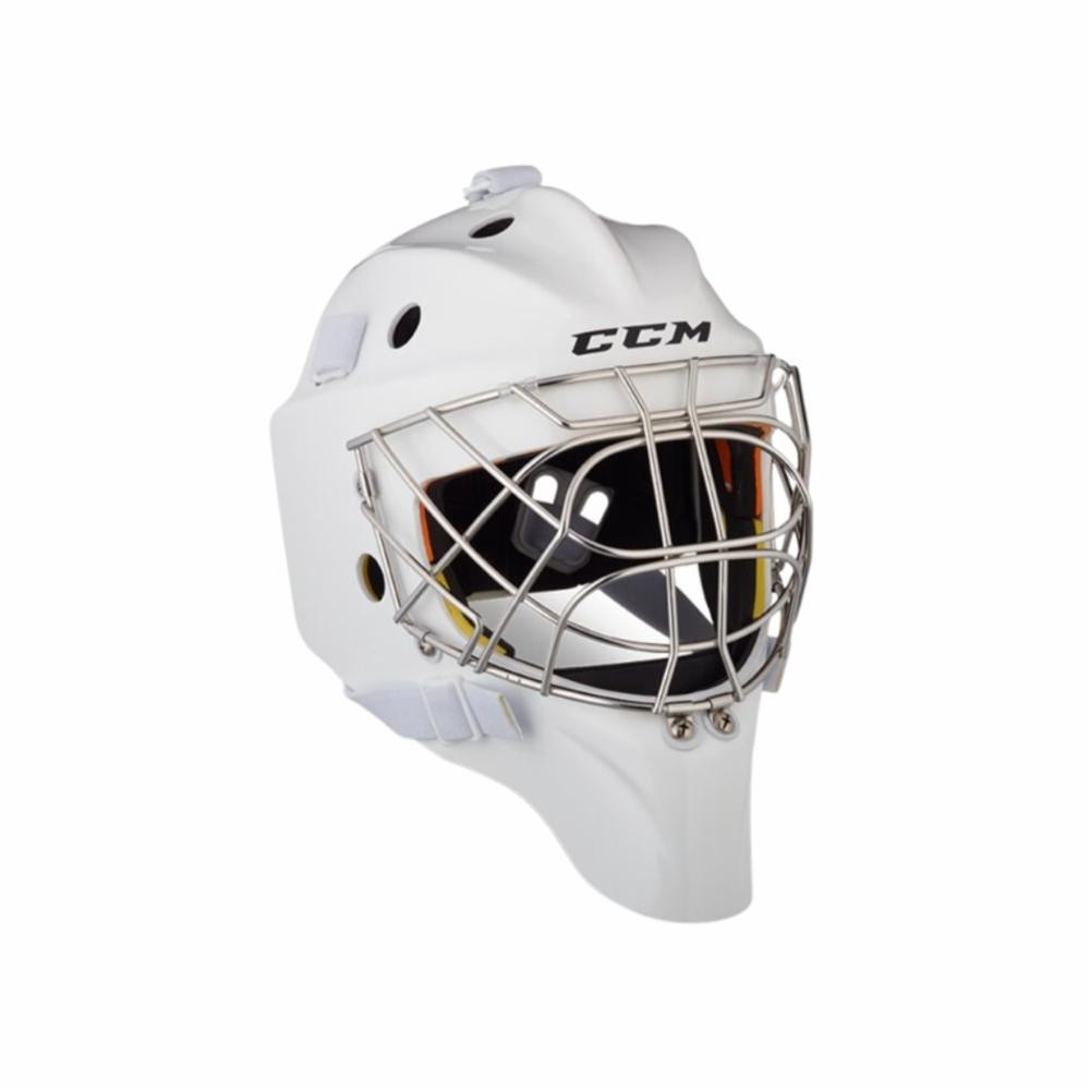 CCM AXIS XF GOALIE MASK NCCE SR-M WHITE