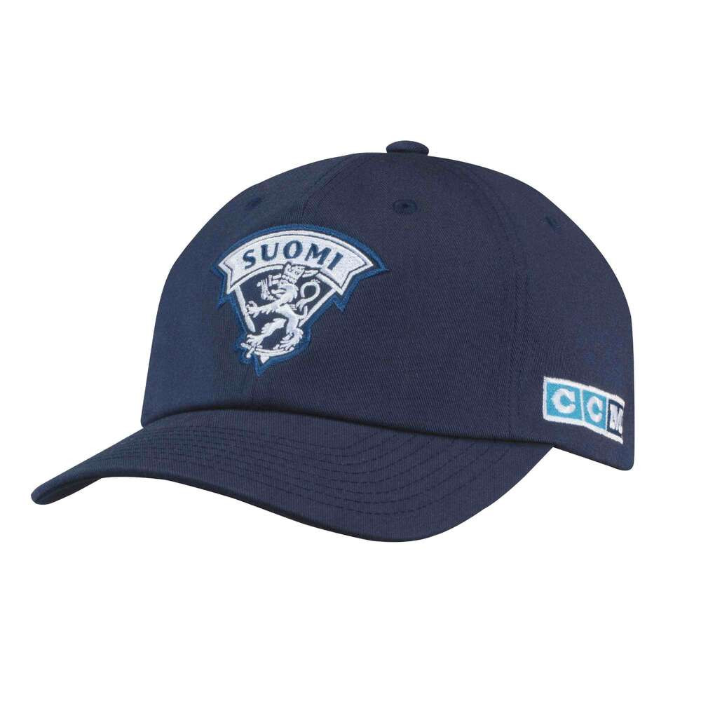 CCM FLAG COLLECTION BASEBALL LIPPIS SUOMI NAVY OSFA 