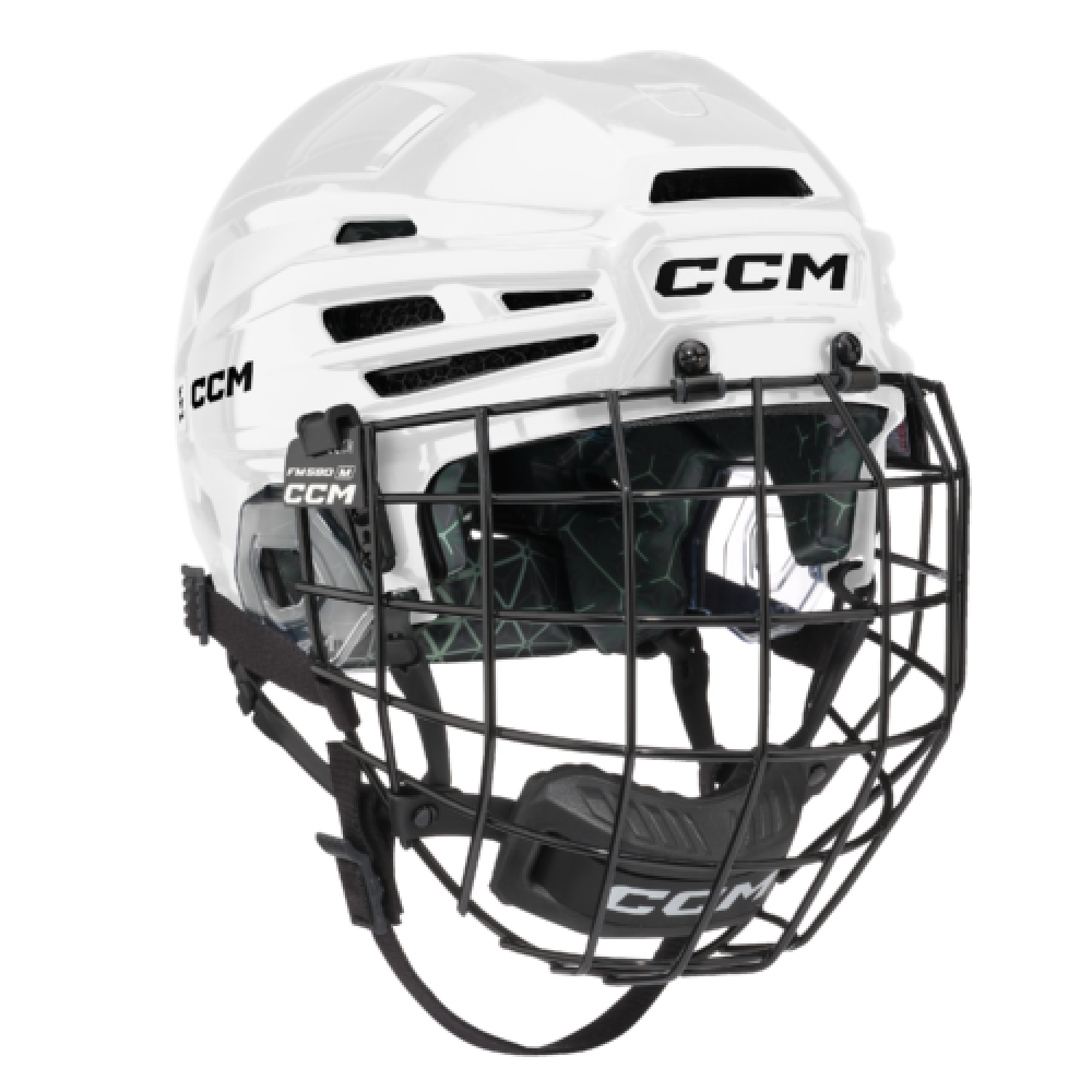 CCM FTW Combo Women's Helmet White S-M
