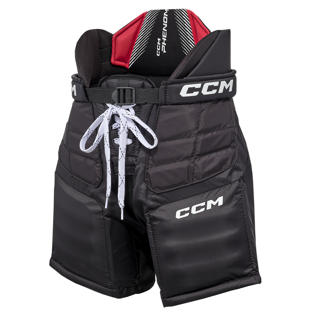 CCM PHENOM GOALIE PANTS BLACK YTH