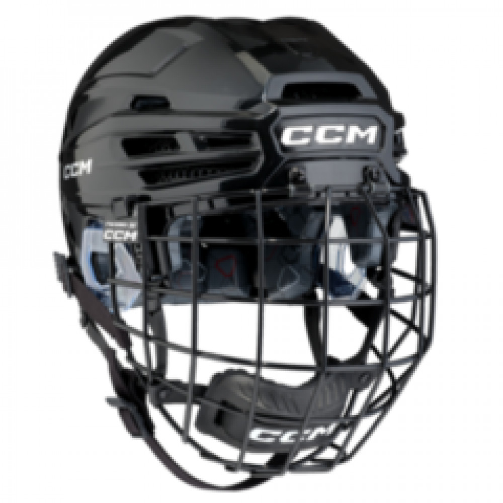 CCM TACKS 920 HELMET COMBO, BLACK