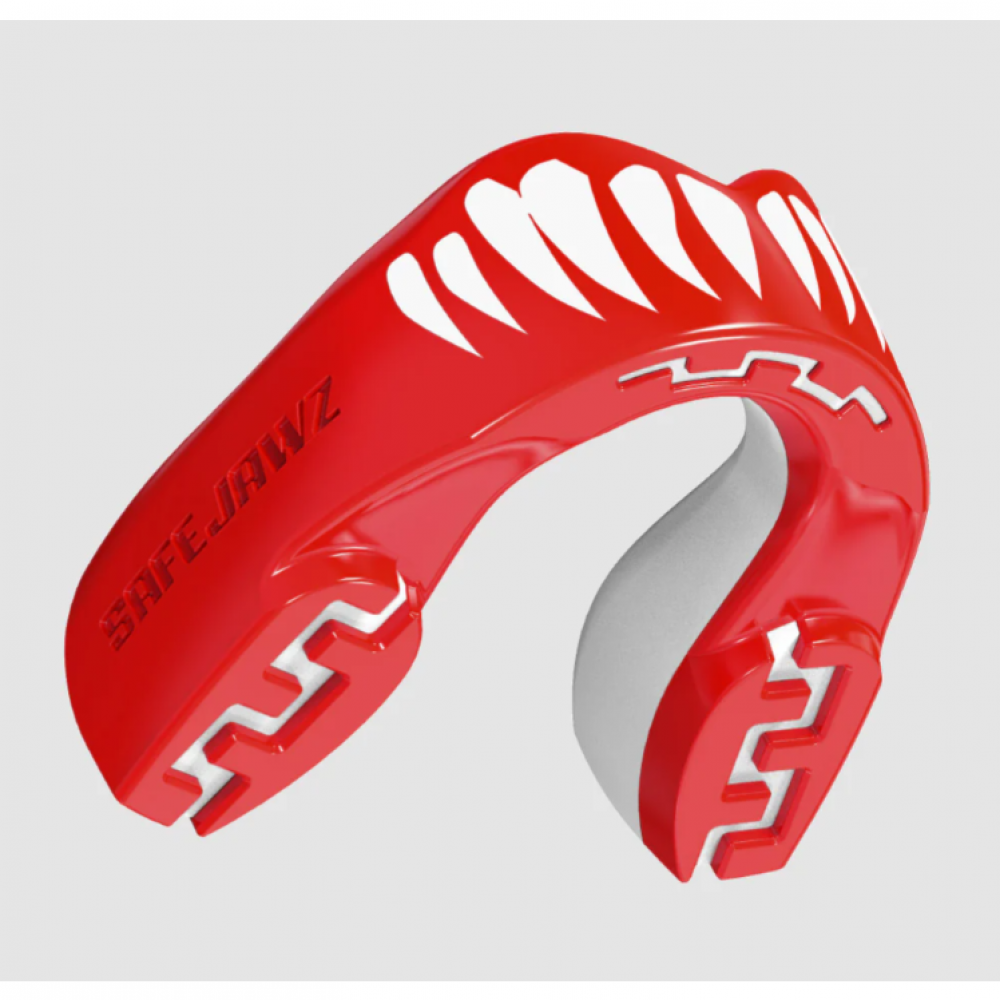 SAFEJAWZ® 'VIPER' HAMMASSUOJAT - Extro Series - PUNAINEN SR