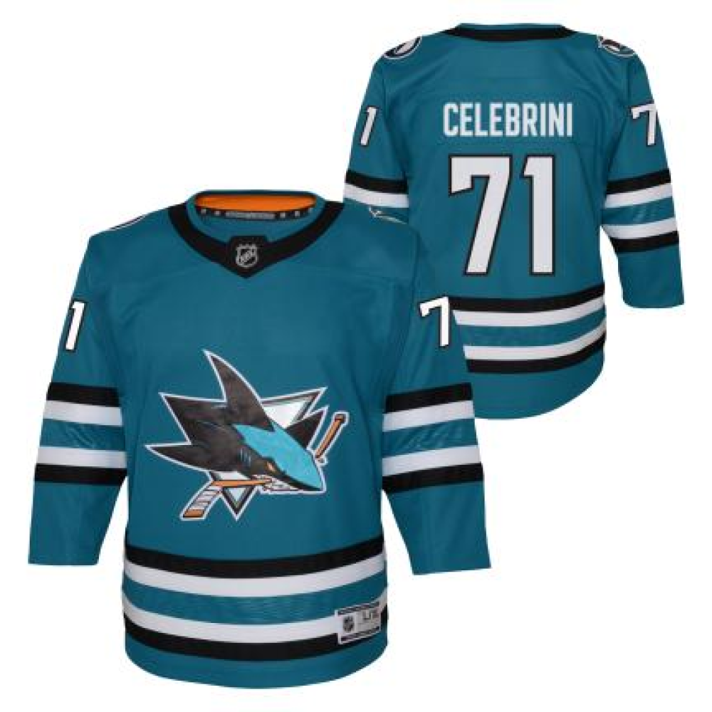 SAN JOSE SHARKS "CELEBRINI" PREMIER FANIPAITA JR-L/XL