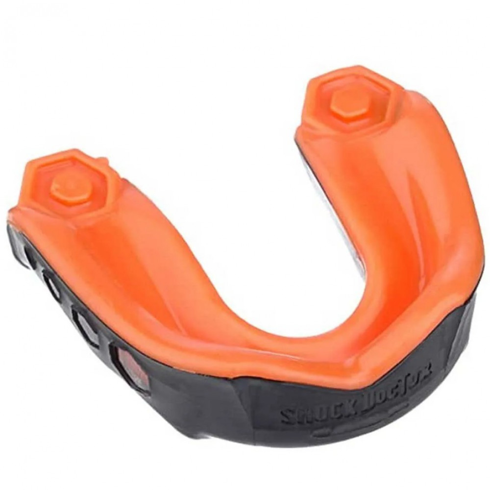 Shock Doctor Gel Max hammassuojat musta-oranssi SR