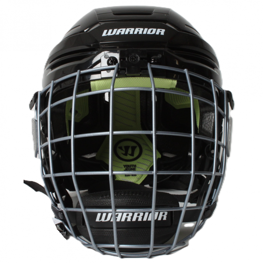 WARRIOR ALPHA ONE YOUTH HELMET COMBO YTH BLACK