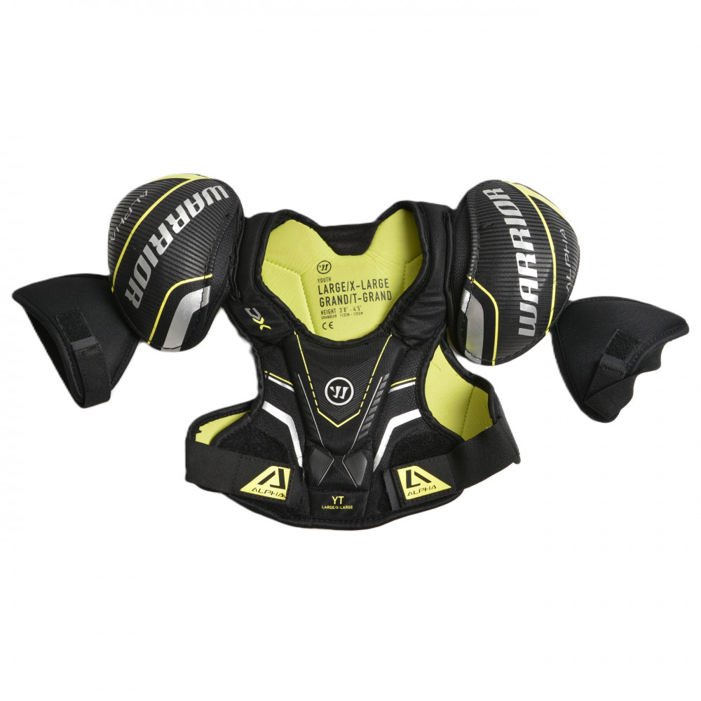 Warrior Alpha DX Shoulder pads YTH-L/XL