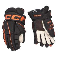 CCM TACKS XF 80 GLOVES BLACK/ORAN SR