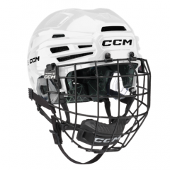 CCM FTW Combo Naisten Kypärä Valkoinen M/L