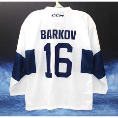 LEIJONAT CCM FAN JERSEY WHITE "BARKOV 16" SR-XL