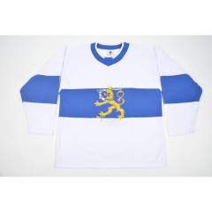 Futucon Suomi Olympic fan jersey BARKOV #16, white SR-M