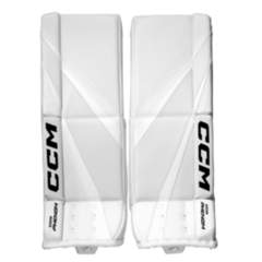 CCM PHENOM GOALIE PADS WHITE JR