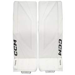 CCM TACKS GOALIE PADS WHITE INT