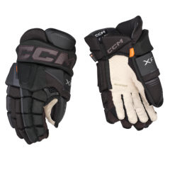 CCM TACKS XF PRO GLOVES BLACK