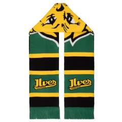 Ilves Huivi 25-26, raidallinen puolilogo