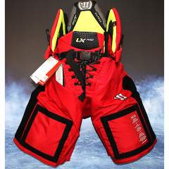 Warrior Alpha LX Pro velcro housut, punainen SR